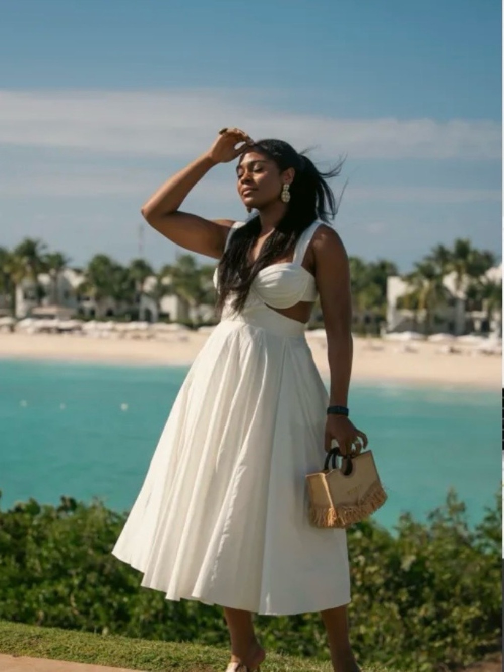Andrea Iyamah Ilora Cutout Maxi Dress - Picture 8 of 14
